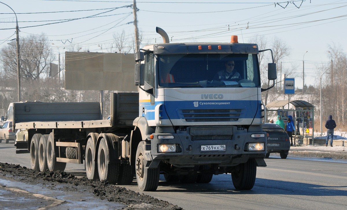 Свердловская область, № Х 769 КХ 96 — IVECO-AMT Trakker ('2004)