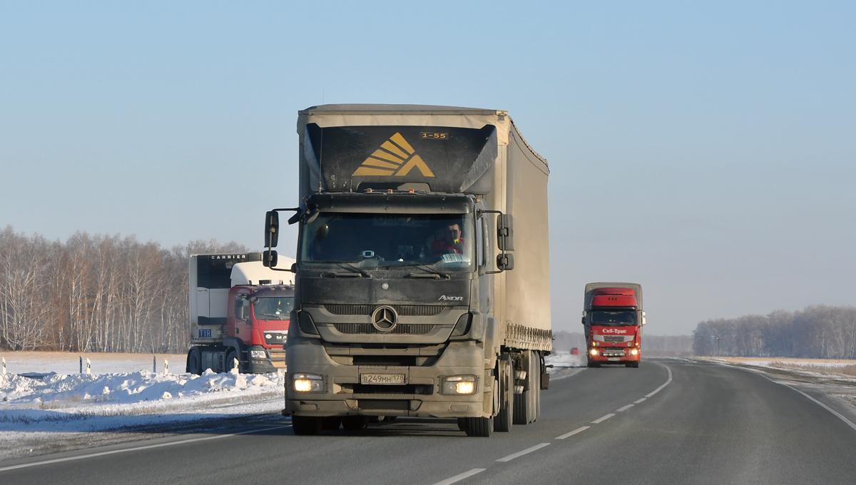 Омская область, № В 249 МН 178 — Mercedes-Benz Axor 1836