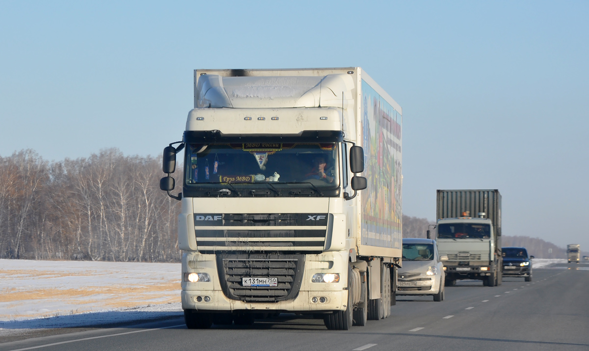 Московская область, № К 131 МН 750 — DAF XF95 FT