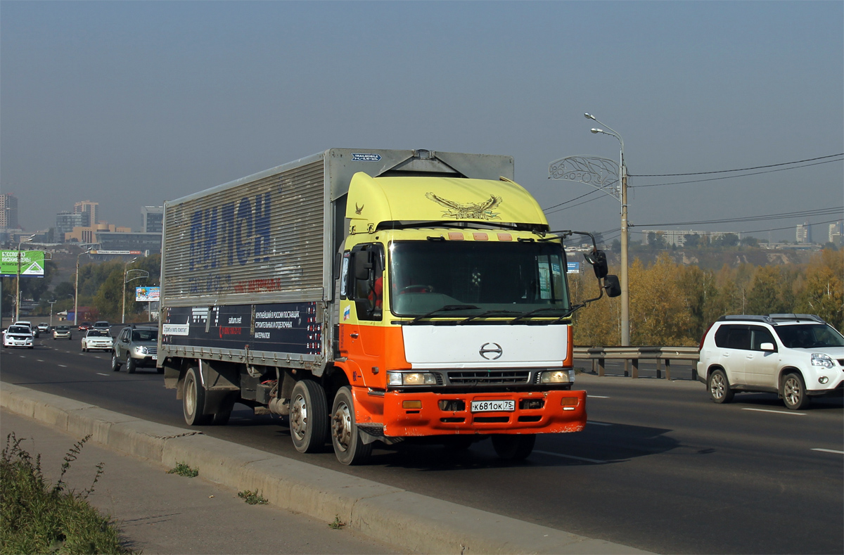 Красноярский край, № К 681 ОК 75 — Hino Profia