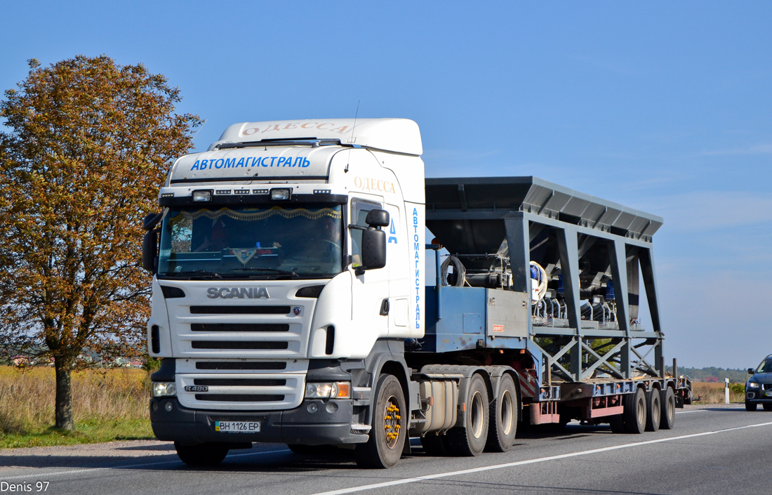 Одесская область, № ВН 1126 ЕР — Scania ('2004) R480