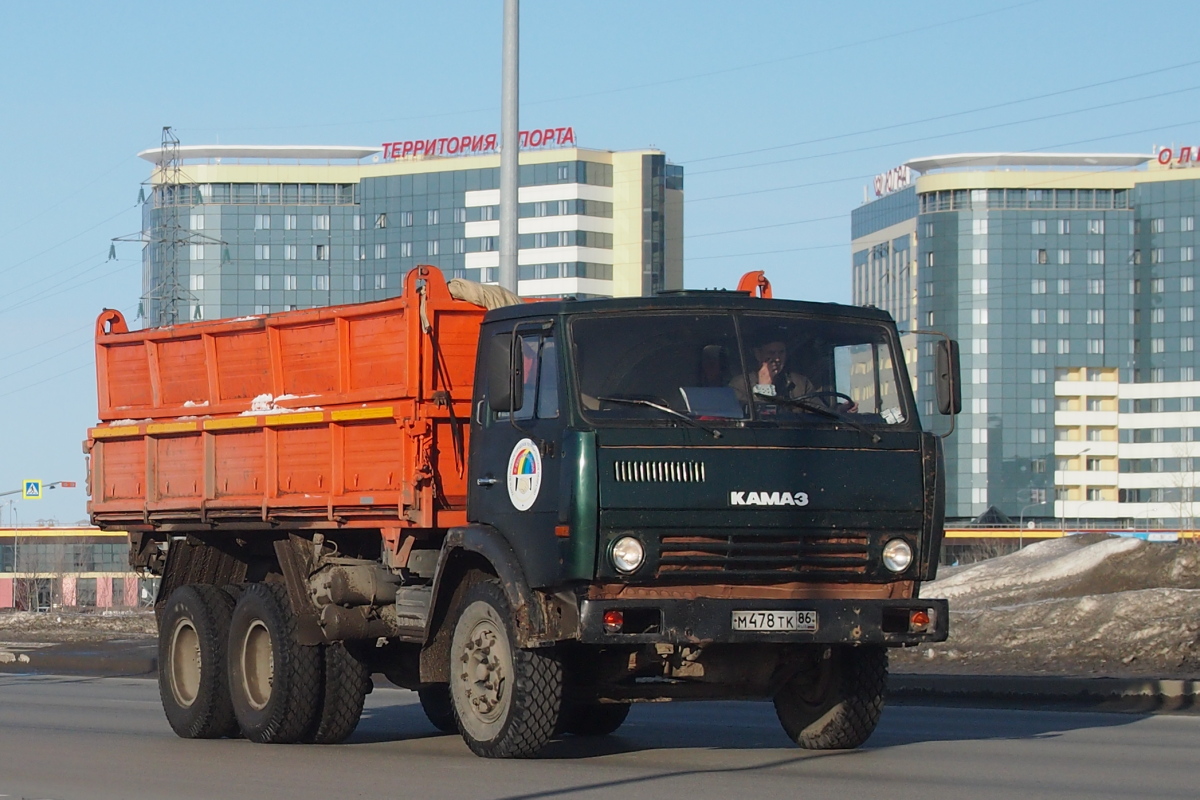 Ханты-Мансийский автоном.округ, № М 478 ТК 86 — КамАЗ-5320