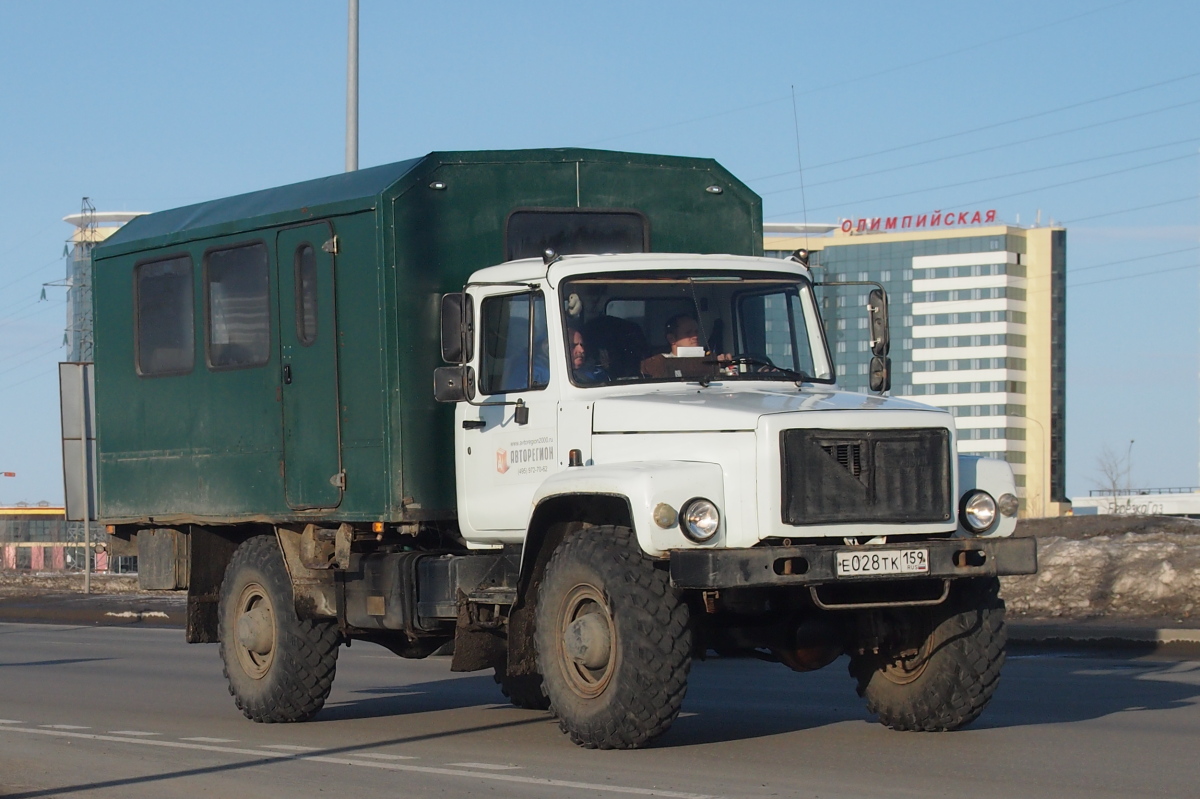 Пермский край, № Е 028 ТК 159 — ГАЗ-33081 «Садко»