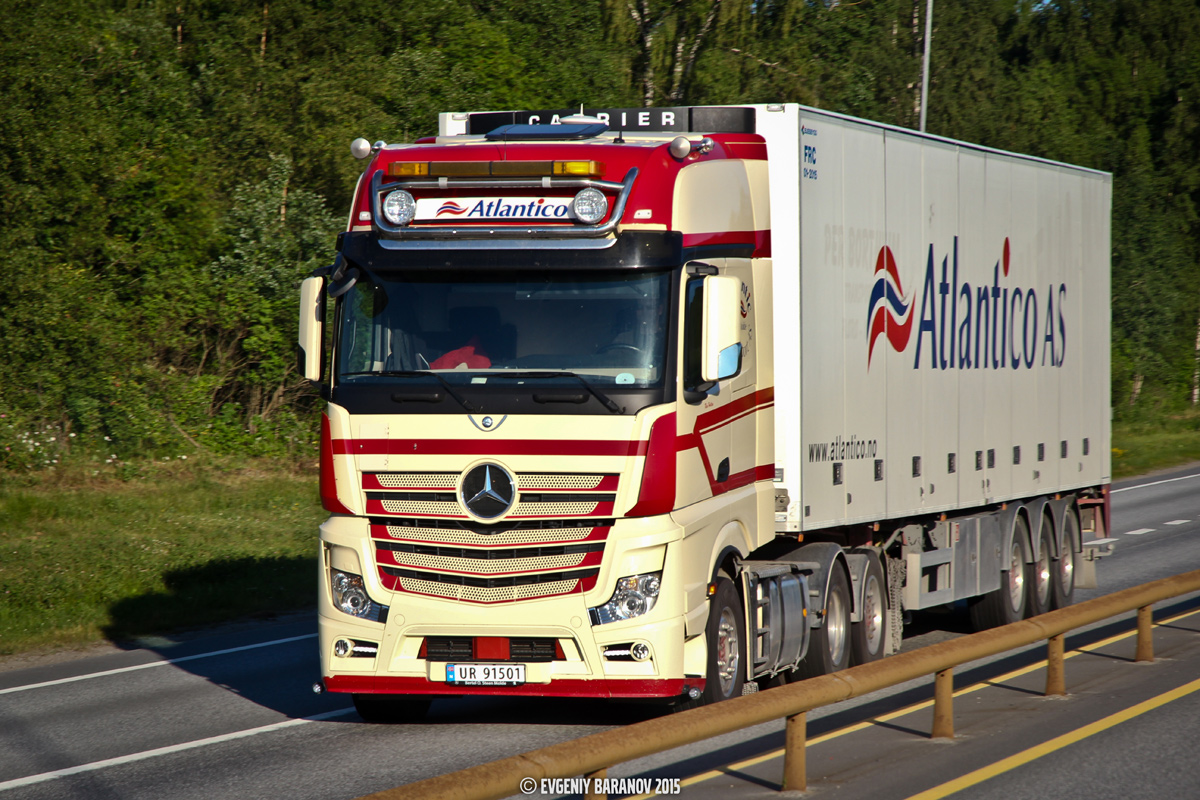 Норвегия, № UR 91501 — Mercedes-Benz Actros ('2011)