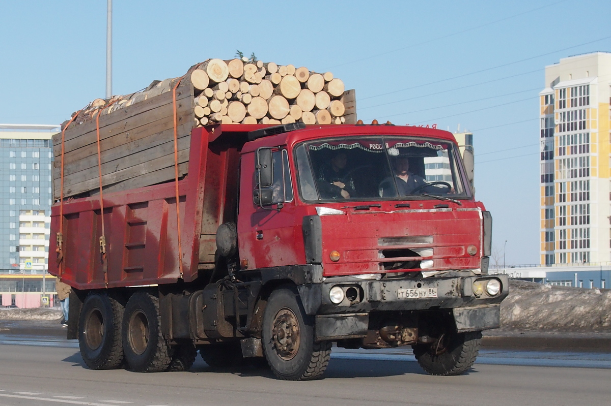 Ханты-Мансийский автоном.округ, № Т 656 НУ 86 — Tatra 815-2 S1 A