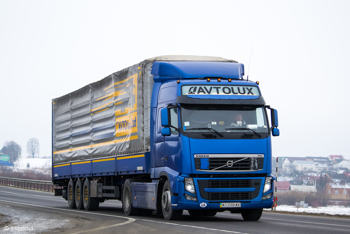 Закарпатская область, № АО 2508 АХ — Volvo ('2008) FH.460