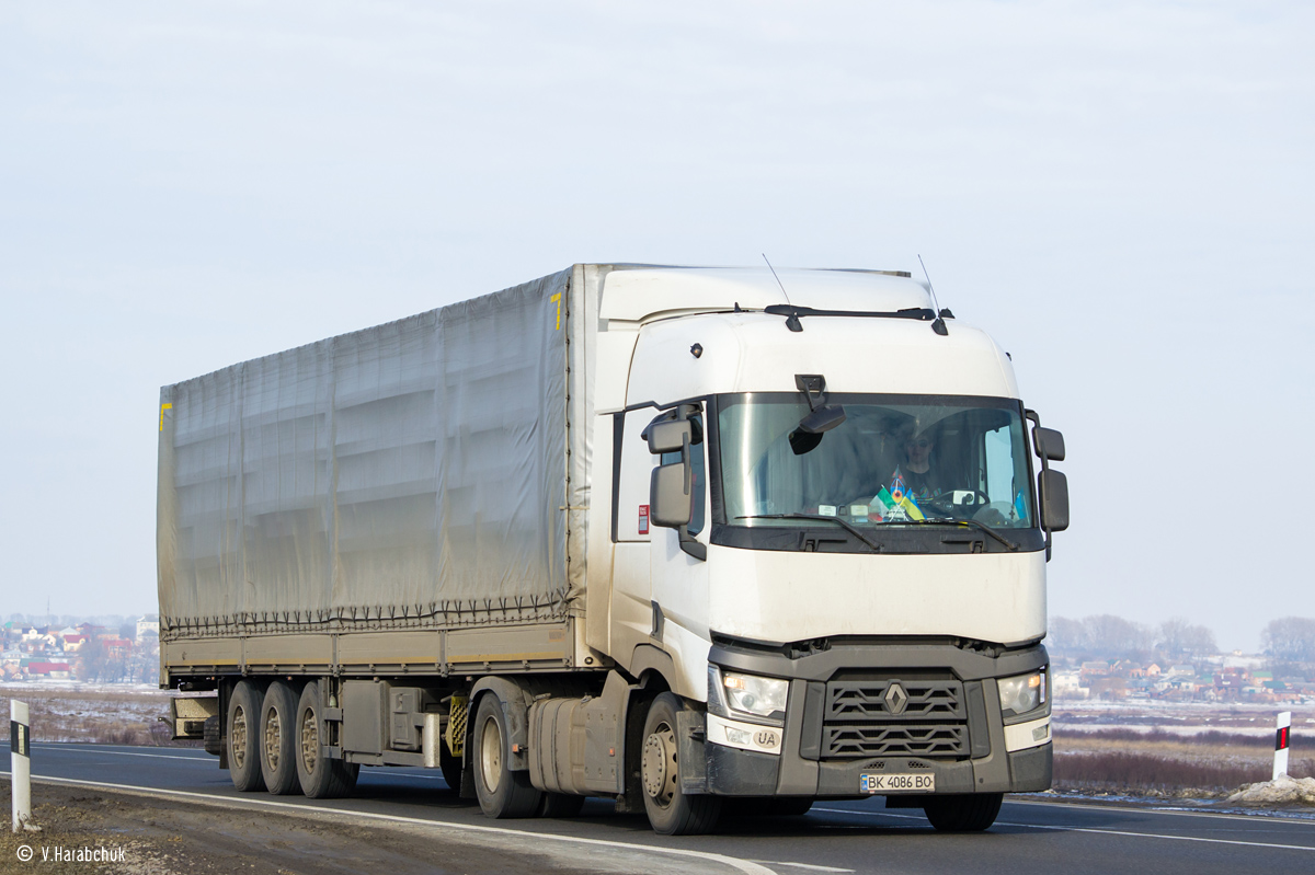 Ровненская область, № ВК 4086 ВО — Renault T-Series ('2013)