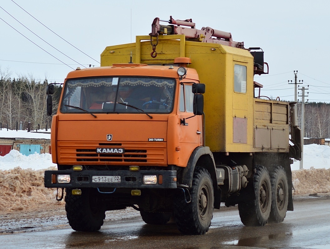 Башкортостан, № С 913 ЕЕ 02 — КамАЗ-43114-02 [43114C]