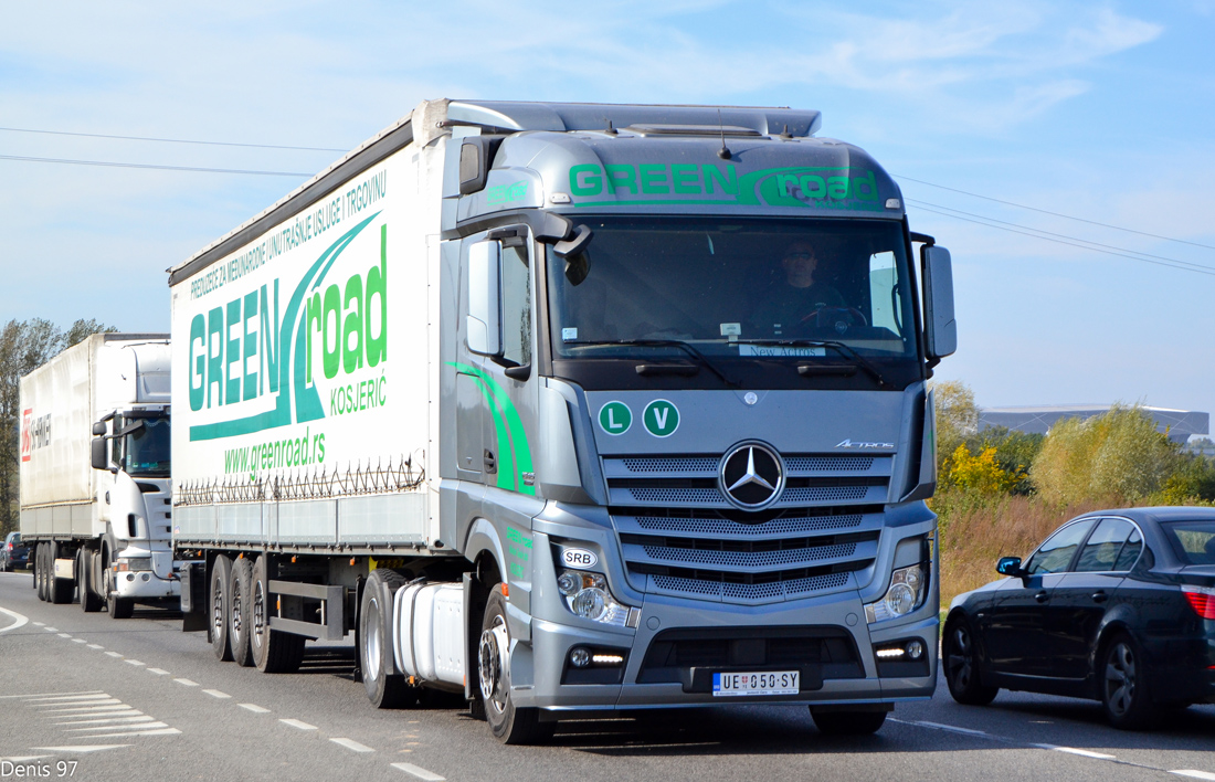 Сербия, № UE 050-SY — Mercedes-Benz Actros ('2011) 1845