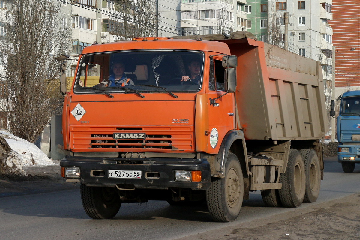 Омская область, № С 527 ОЕ 55 — КамАЗ-65115-62