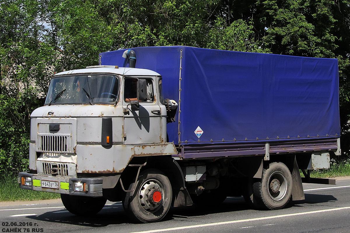 Воронежская область, № Р 643 ВТ 36 — IFA L60 1218 4x4 PB