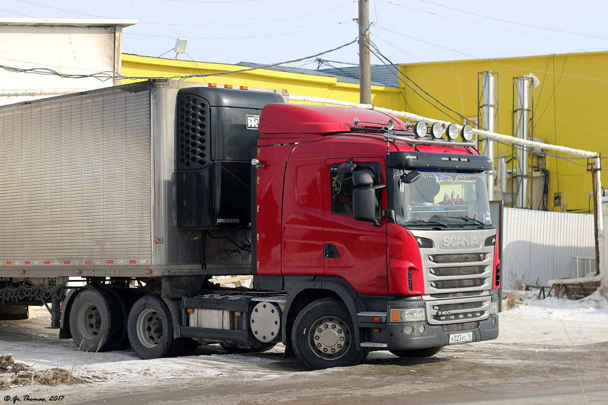 Саха (Якутия), № Х 023 КС 14 — Scania ('2009) G400