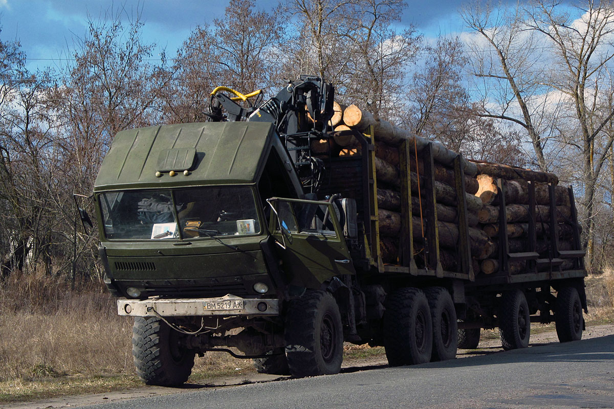 Сумская область, № ВМ 5219 АХ — КамАЗ-43105