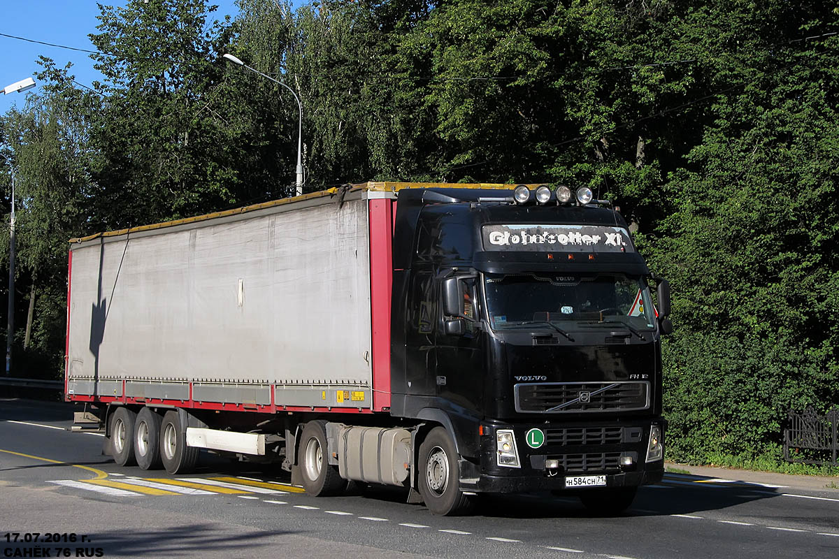 Тульская область, № Н 584 СН 71 — Volvo ('2002) FH12.460