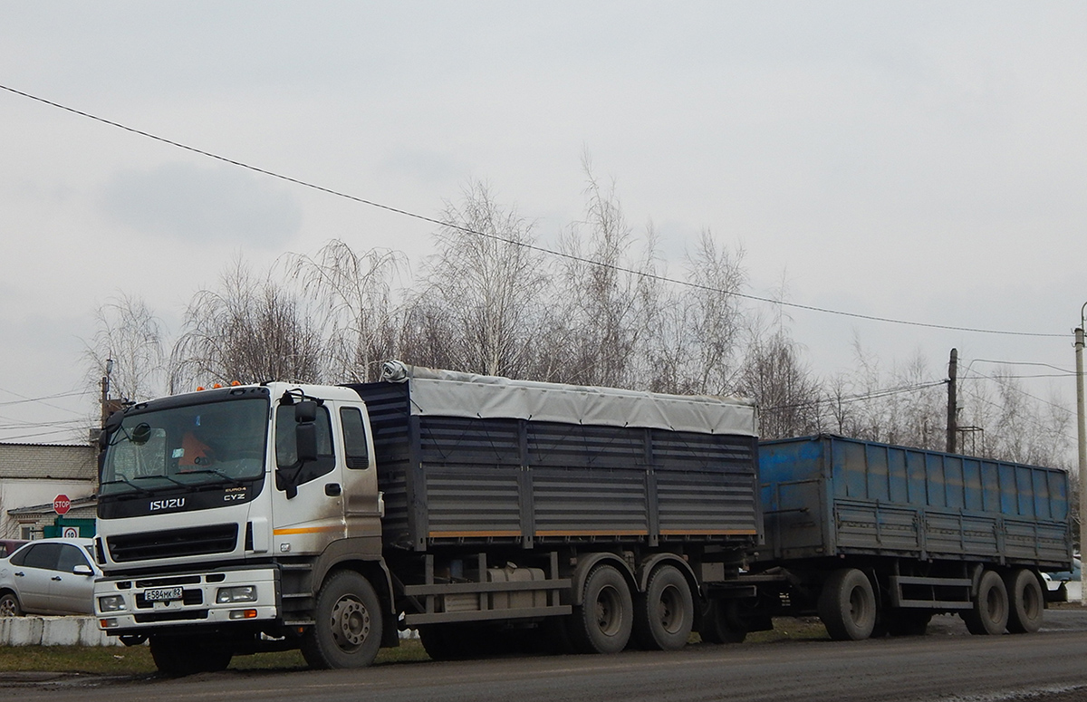 Белгородская область, № Е 584 МК 82 — Isuzu Giga CYZ