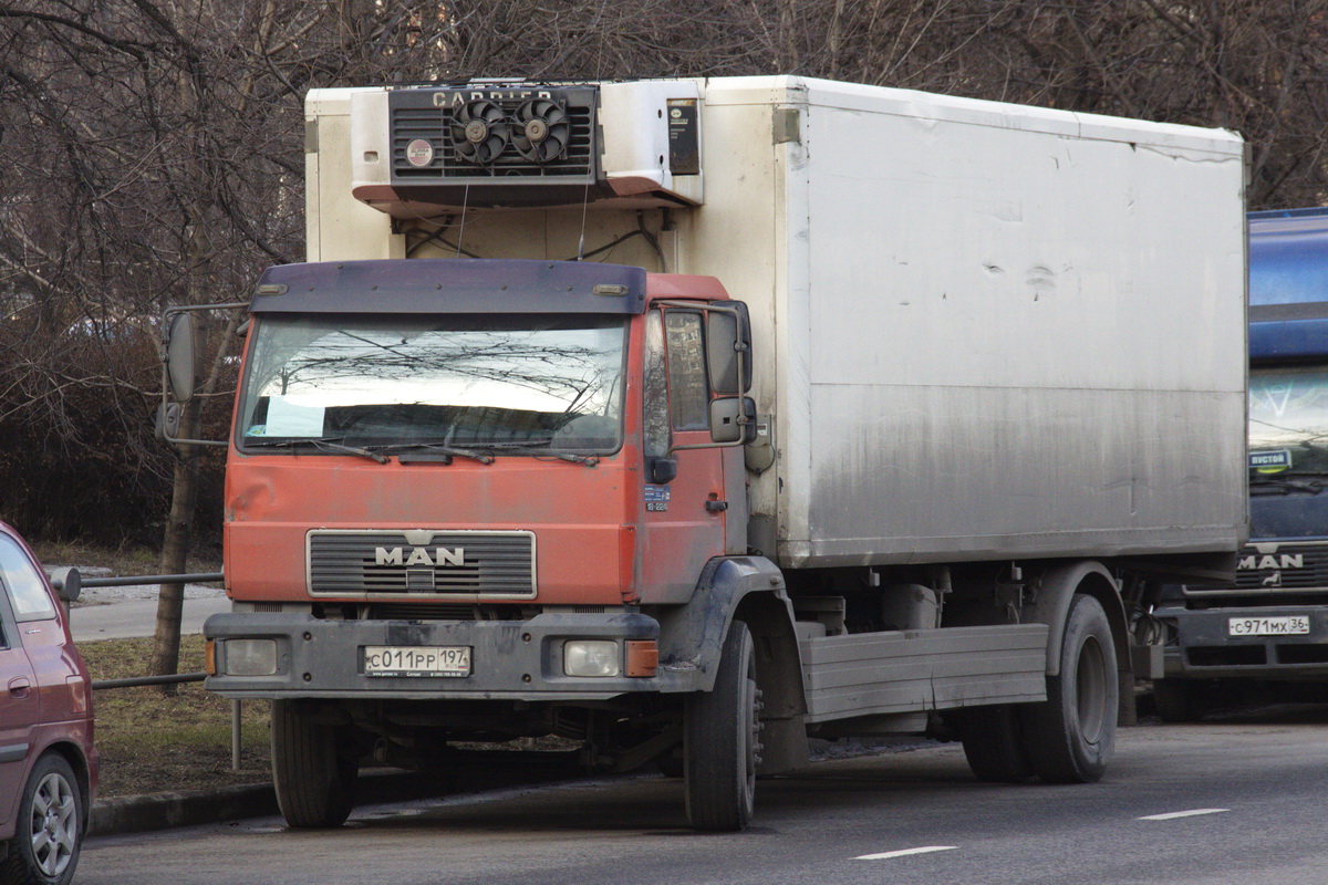 Москва, № С 011 РР 197 — MAN M2000 (общая модель)