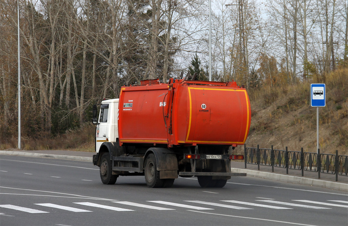 Красноярский край, № В 610 КК 124 — МАЗ-5337A2