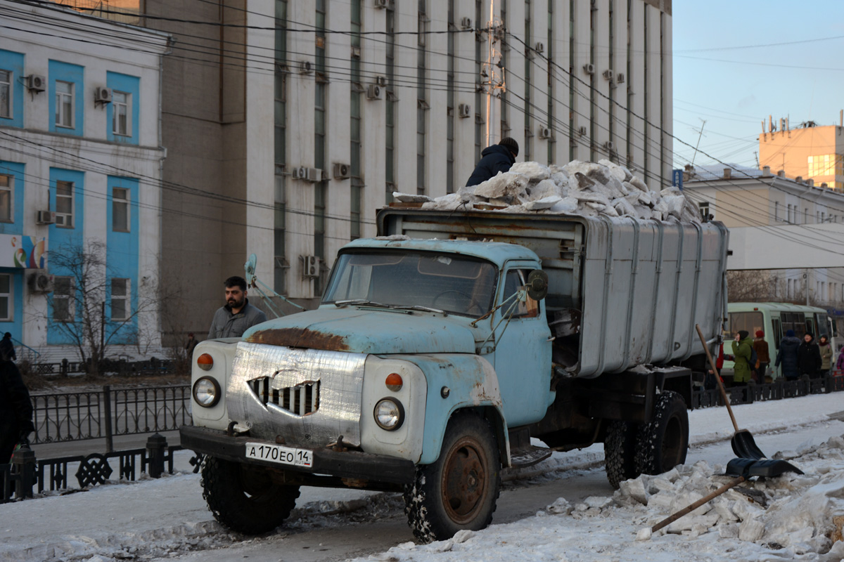 Саха (Якутия), № А 170 ЕО 14 — ГАЗ-53-14, ГАЗ-53-14-01