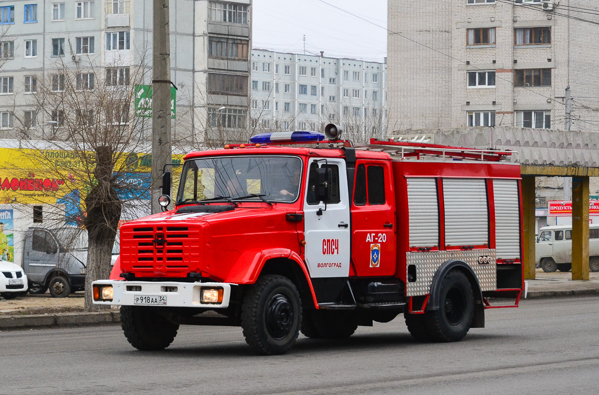 Волгоградская область, № Р 918 АА 34 — ЗИЛ-433362