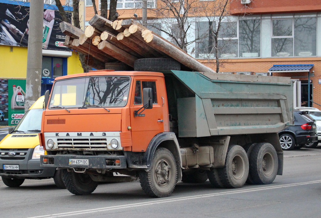 Одесская область, № ВН 6371 ВС — КамАЗ-5511