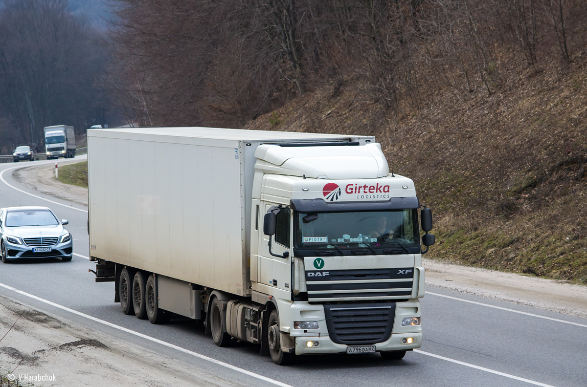 Смоленская область, № А 796 ВА 67 — DAF XF105 FT