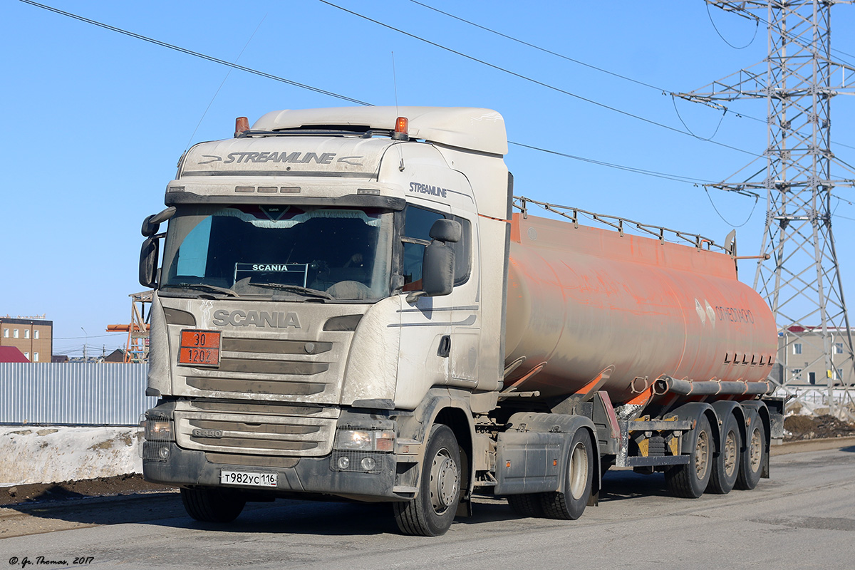 Татарстан, № Т 982 УС 116 — Scania ('2013) G440