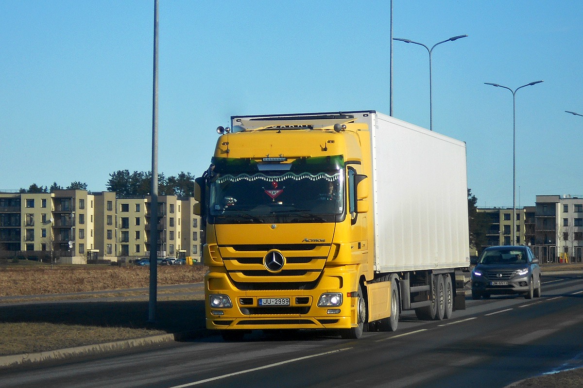 Латвия, № JU-2999 — Mercedes-Benz Actros ('2009) 1844