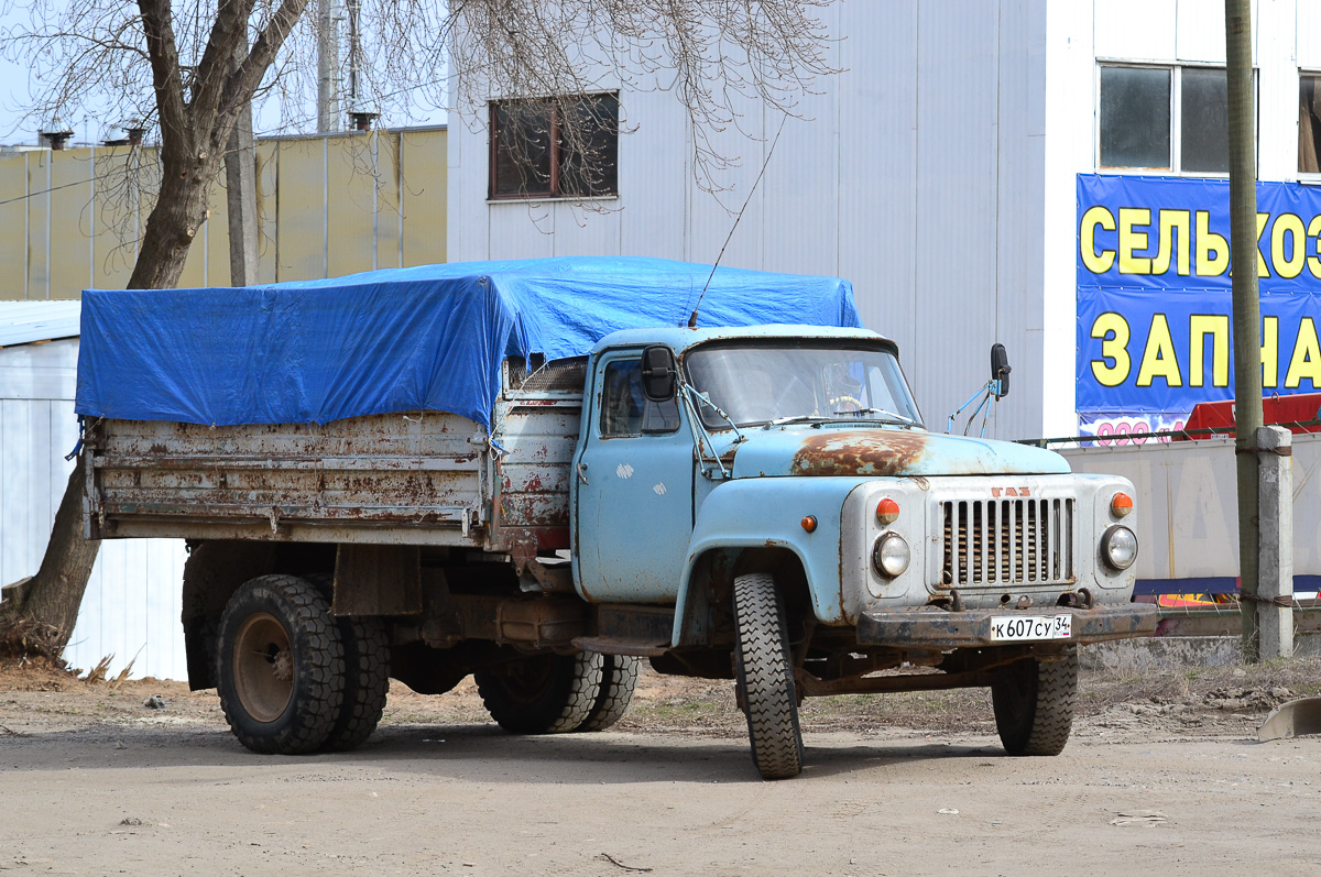 Волгоградская область, № К 607 СУ 34 — ГАЗ-53-14, ГАЗ-53-14-01