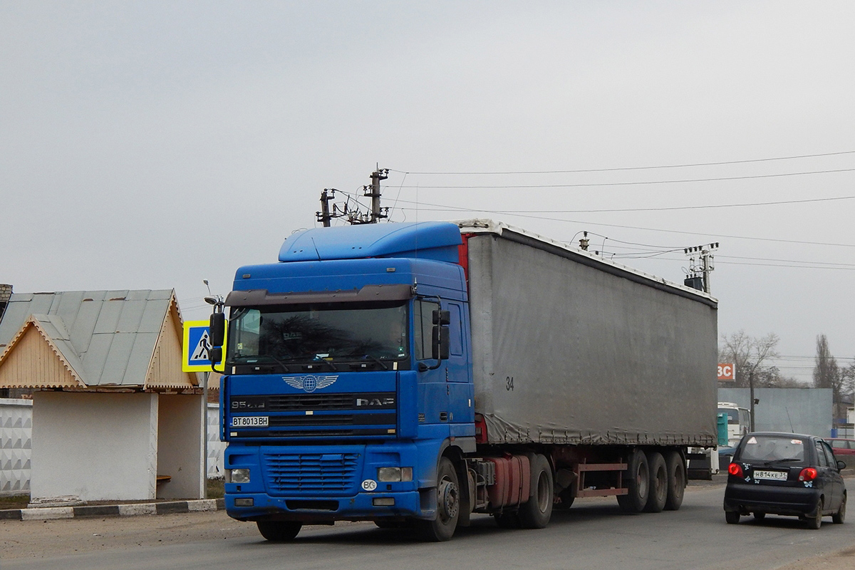 Болгария, № BT 8013 BH — DAF 95XF FT