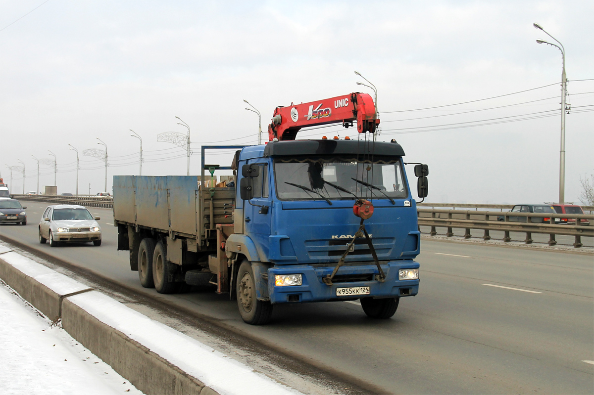 Красноярский край, № К 955 КК 124 — КамАЗ-65117-N3