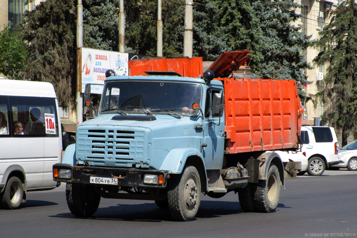 Волгоградская область, № К 804 УВ 34 — ЗИЛ-494560