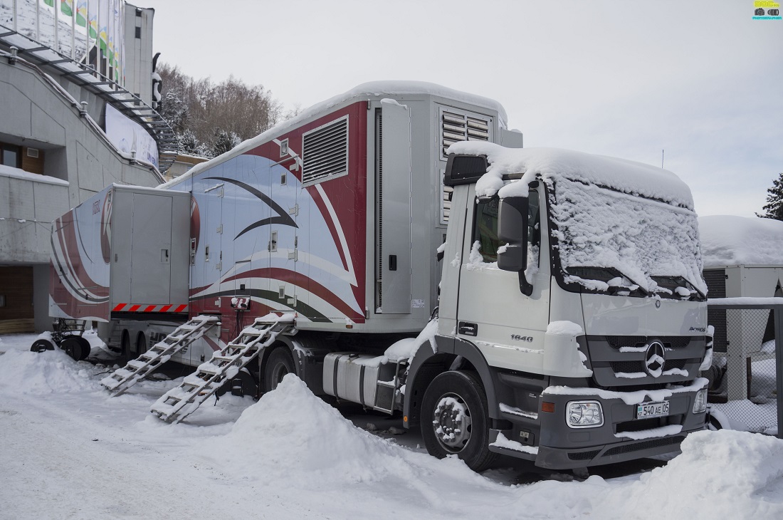 Алматинская область, № 540 AE 05 — Mercedes-Benz Actros ('2003) 1840