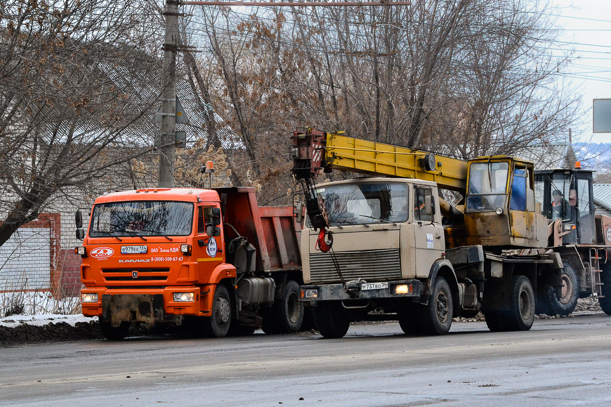 Волгоградская область, № Р 737 ВО 34 — МАЗ-5337 [533700]