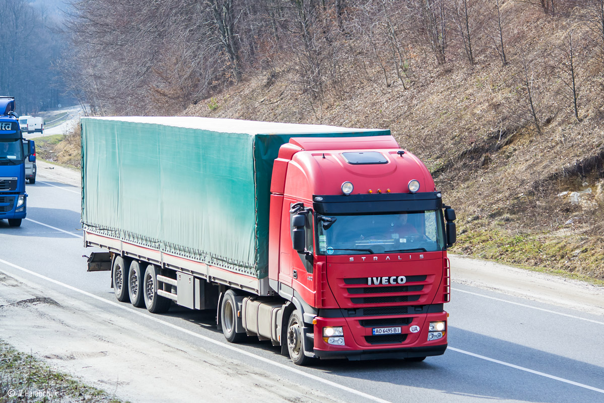 Закарпатская область, № АО 6495 ВІ — IVECO Stralis ('2007) 420