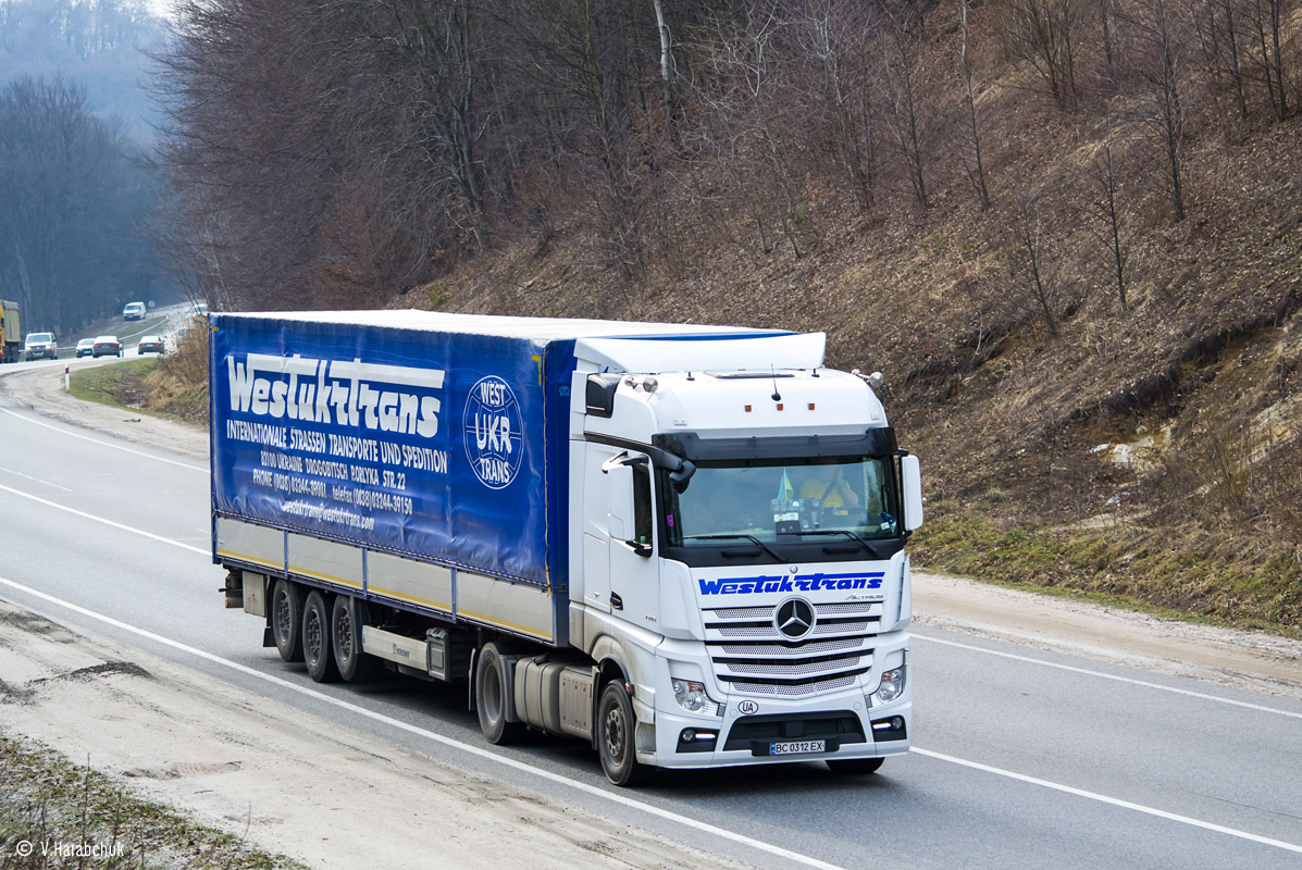 Львовская область, № ВС 0312 ЕХ — Mercedes-Benz Actros ('2011) 1848