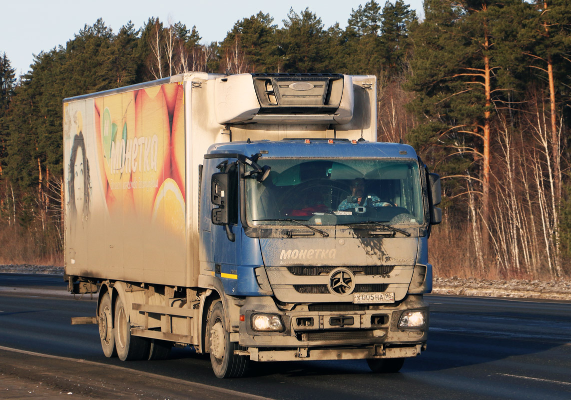 Свердловская область, № Х 005 НА 96 — Mercedes-Benz Actros '09 2541 [Z9M]