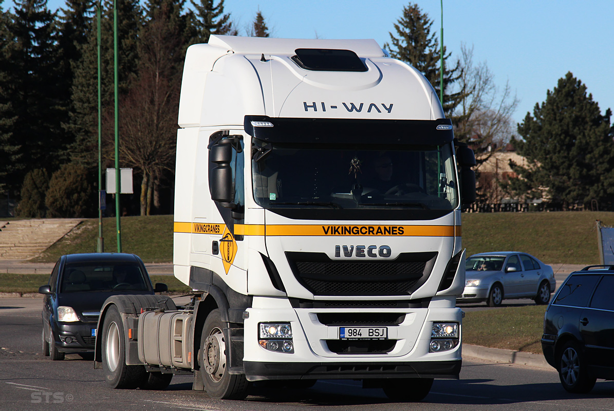 Эстония, № 984 BSJ — IVECO Stralis ('2012)