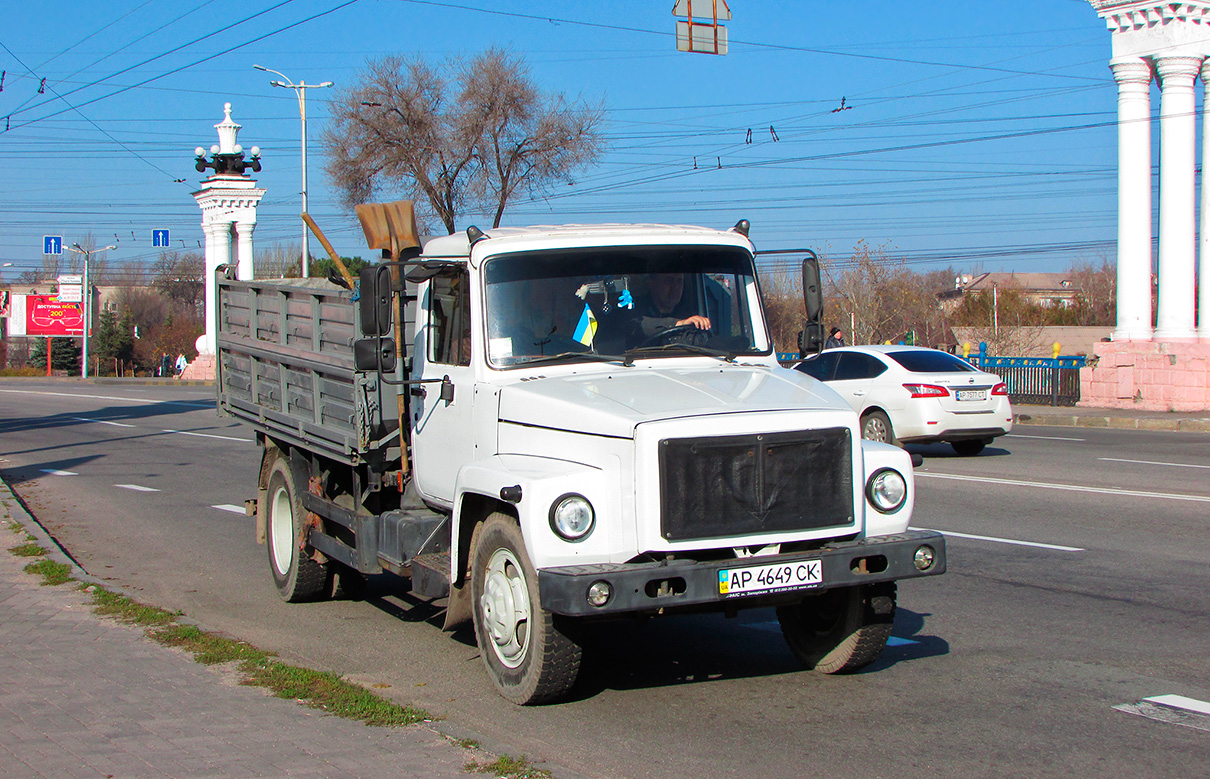 Запорожская область, № АР 4649 СК — ГАЗ-3309