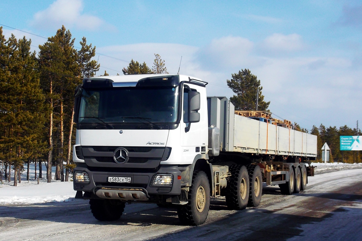 Саха (Якутия), № Е 583 СХ 154 — Mercedes-Benz Actros ('2009)