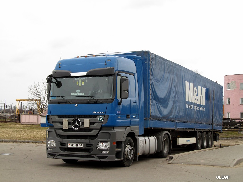 Минск, № АК 9185-7 — Mercedes-Benz Actros ('2009) 1841