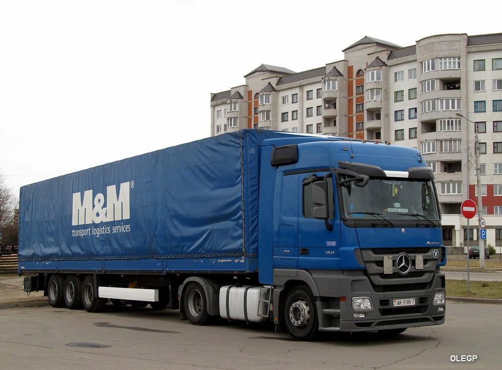 Минск, № АК 9185-7 — Mercedes-Benz Actros ('2009) 1841