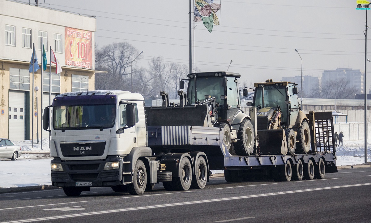 Алматы, № 548 CE 02 — MAN TGX ('2007) (общая модель)