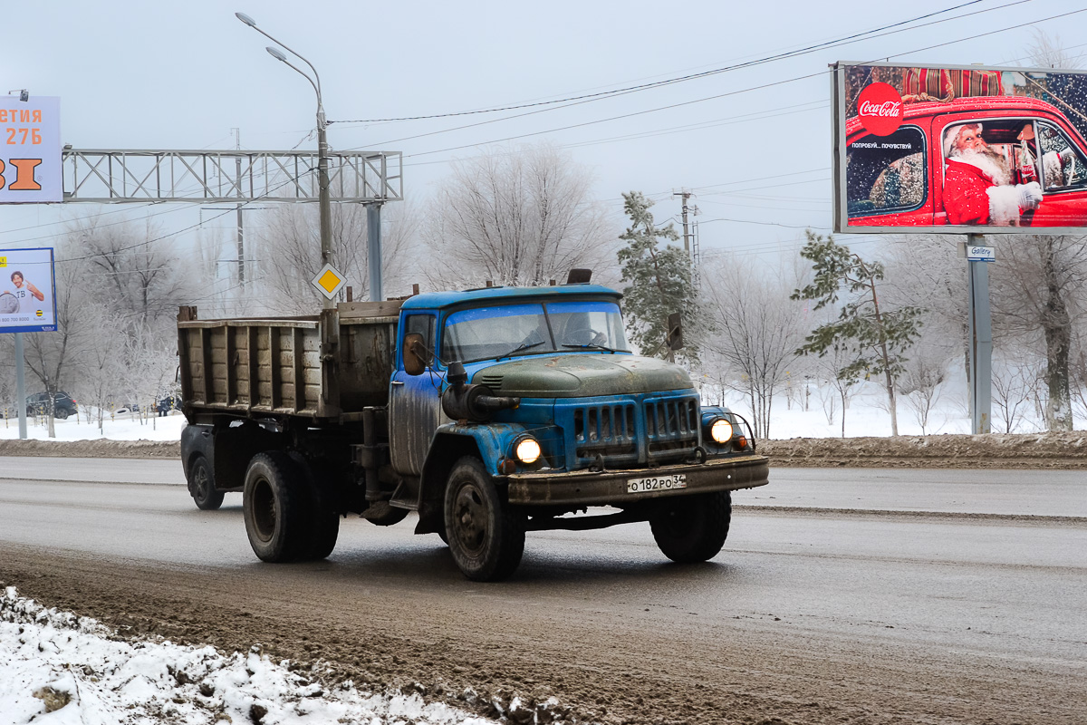 Волгоградская область, № О 182 РО 34 — ЗИЛ-130 (общая модель)