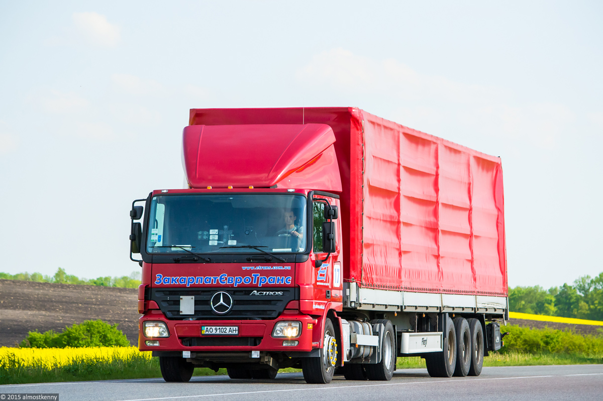 Закарпатская область, № 17 — Mercedes-Benz Actros ('2003) 1841