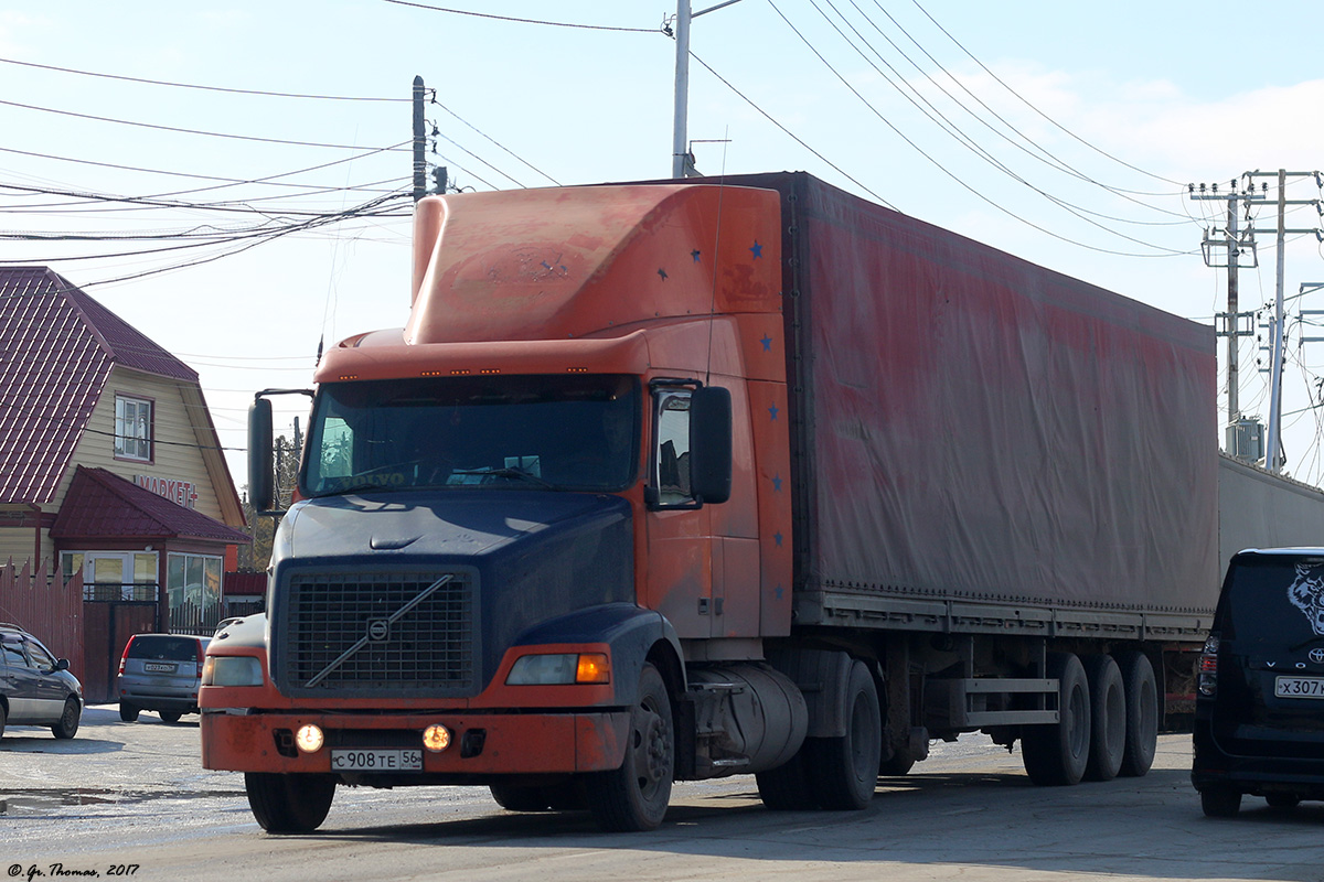 Оренбургская область, № С 908 ТЕ 56 — Volvo VNM430