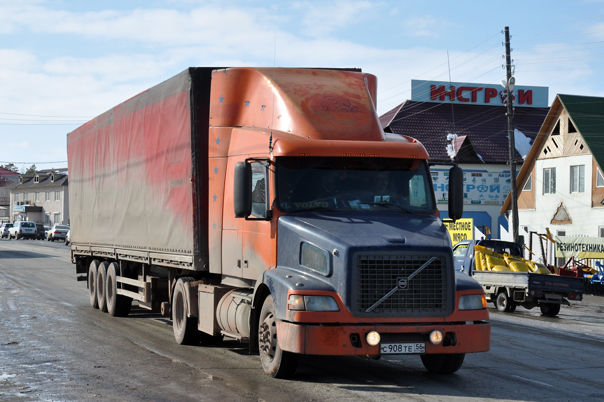 Оренбургская область, № С 908 ТЕ 56 — Volvo VNM430