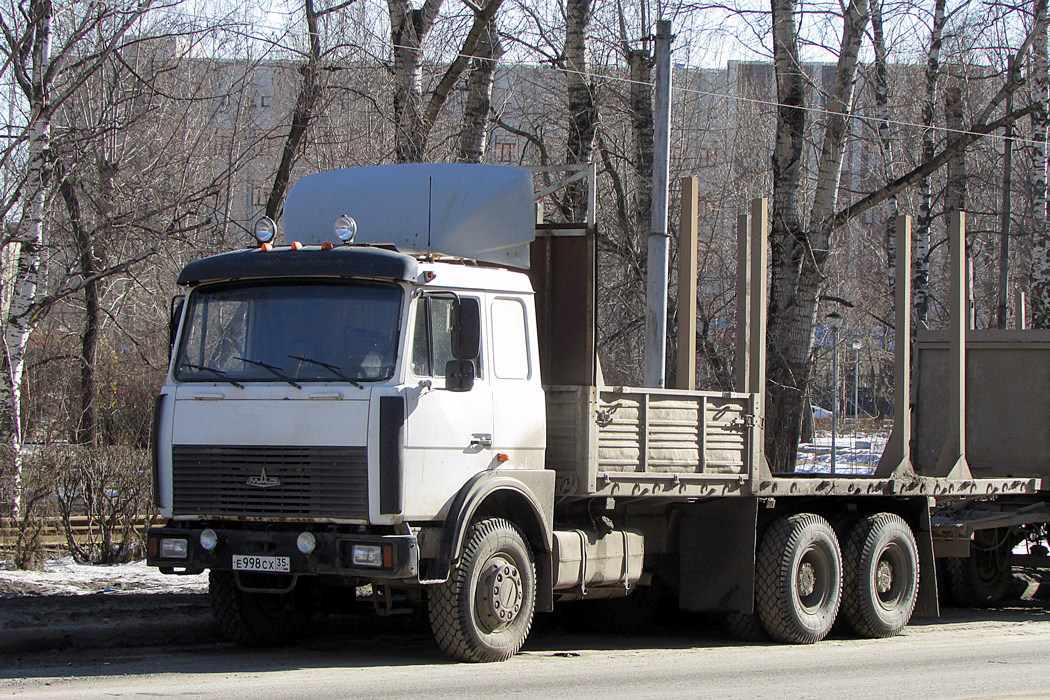 Вологодская область, № Е 998 СХ 35 — МАЗ-630305