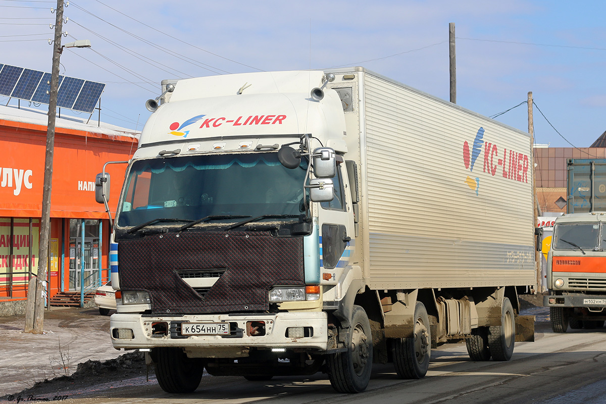 Забайкальский край, № К 654 НН 75 — Nissan Diesel (общая модель)