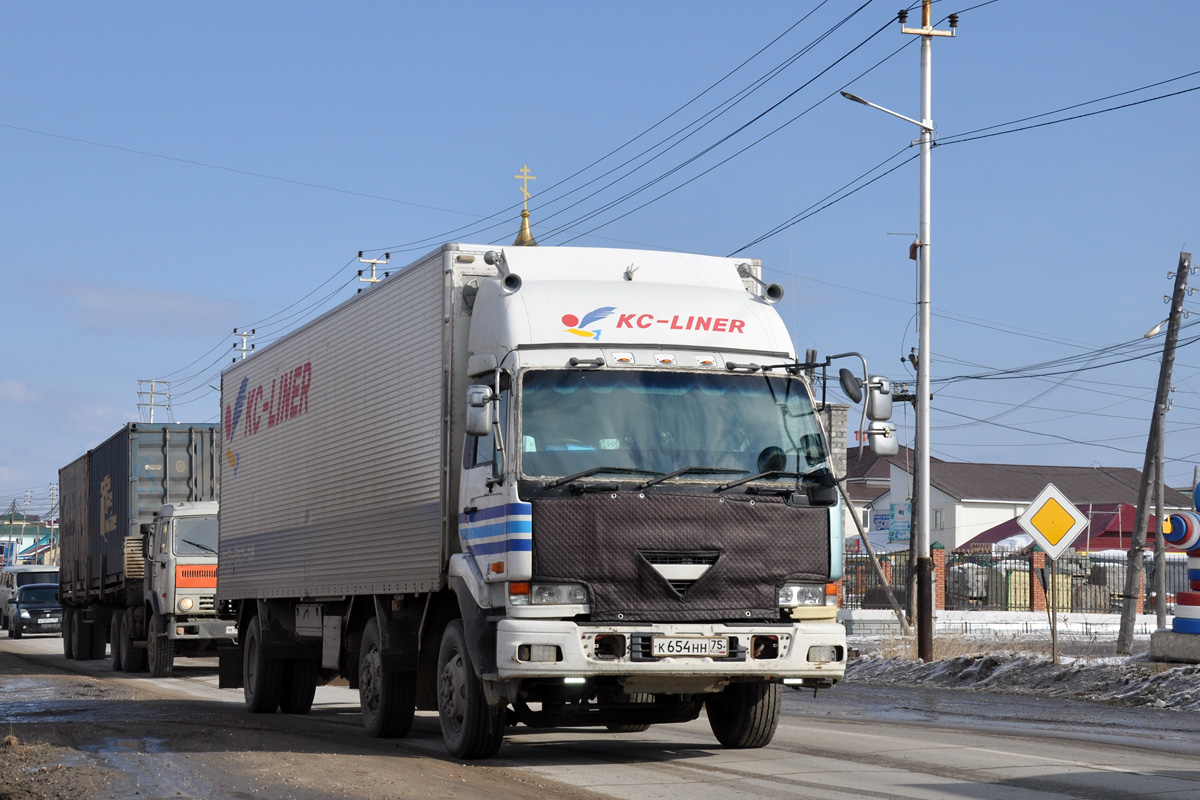 Забайкальский край, № К 654 НН 75 — Nissan Diesel (общая модель)