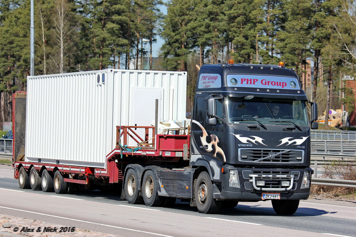 Финляндия, № ZKJ-441 — Volvo ('2002) FH16.550